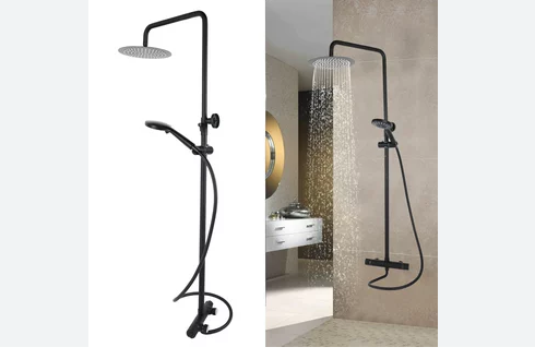 Blissful Bathing: Thermostatic Shower Set